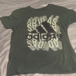 Adidas Green Graphic Tee